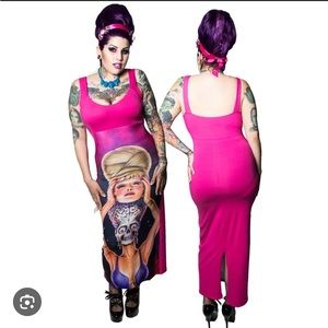 Kreepsville 666 Mars Attacks Maxi Dress